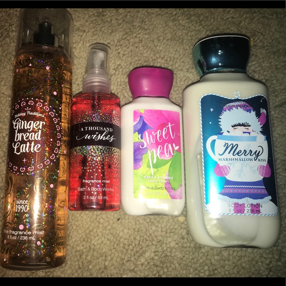BATH AND BODY BUNDLE!